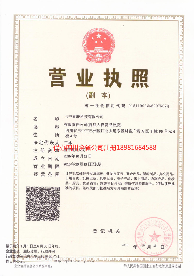 桦甸桦甸喜联科技有限公司