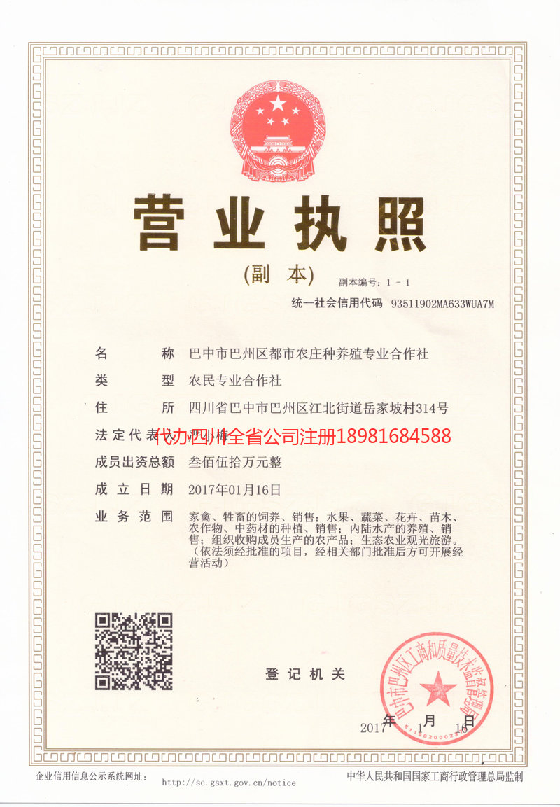 桦甸桦甸都市农庄种养殖专业合作社